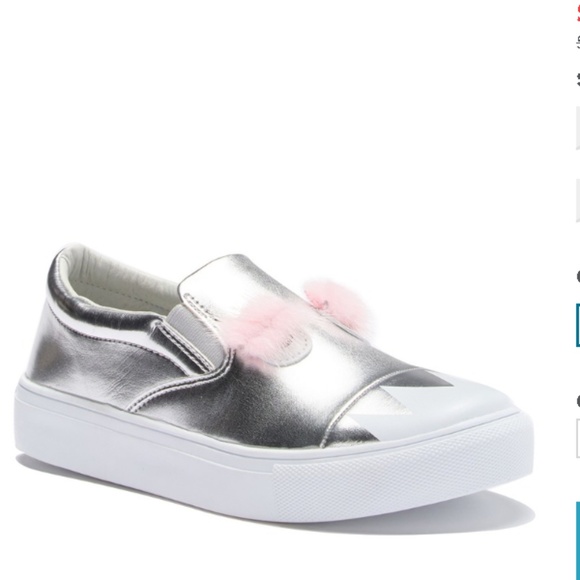 HOO Other - NWT Monster faux fur slip-on sneaker